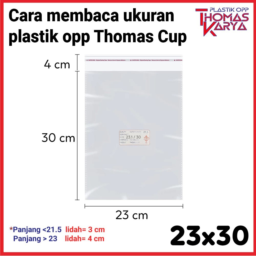 Jual Plastik OPP 28x39,5 cm TEBAL POLOS | Kemasan Roti Tawar | Tanpa ...