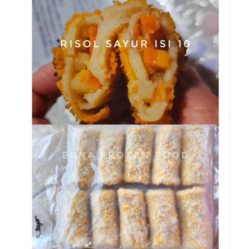 Jual risol sayur isi 10 homemade frozen | Shopee Indonesia