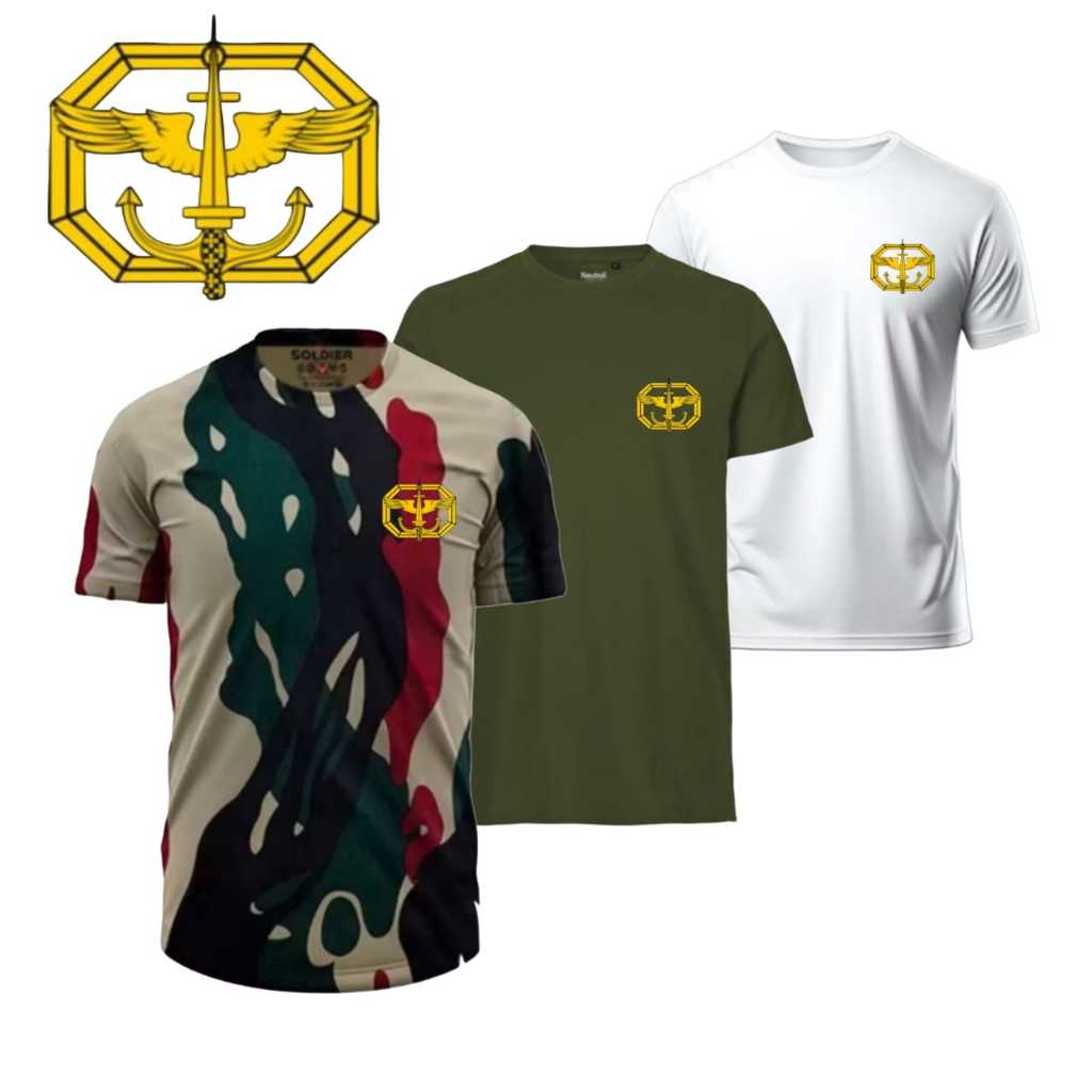 Jual T shirt Kopassus - Kaos Distro Army Logo Komando Kopassus - Gaya ...