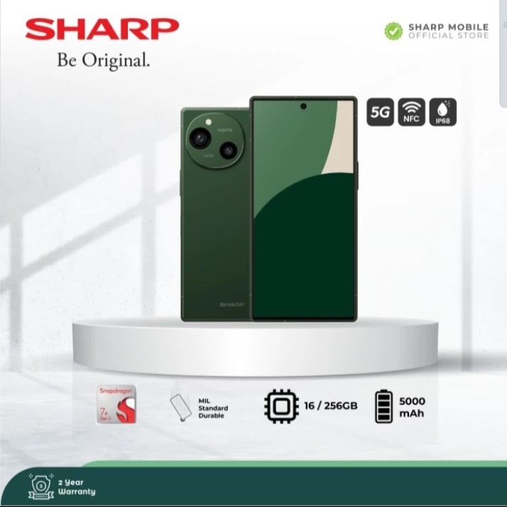 Jual SHARP Aquos R9 Snapdragon 7+ Gen 3 Water Resistant 12/256 GB ...
