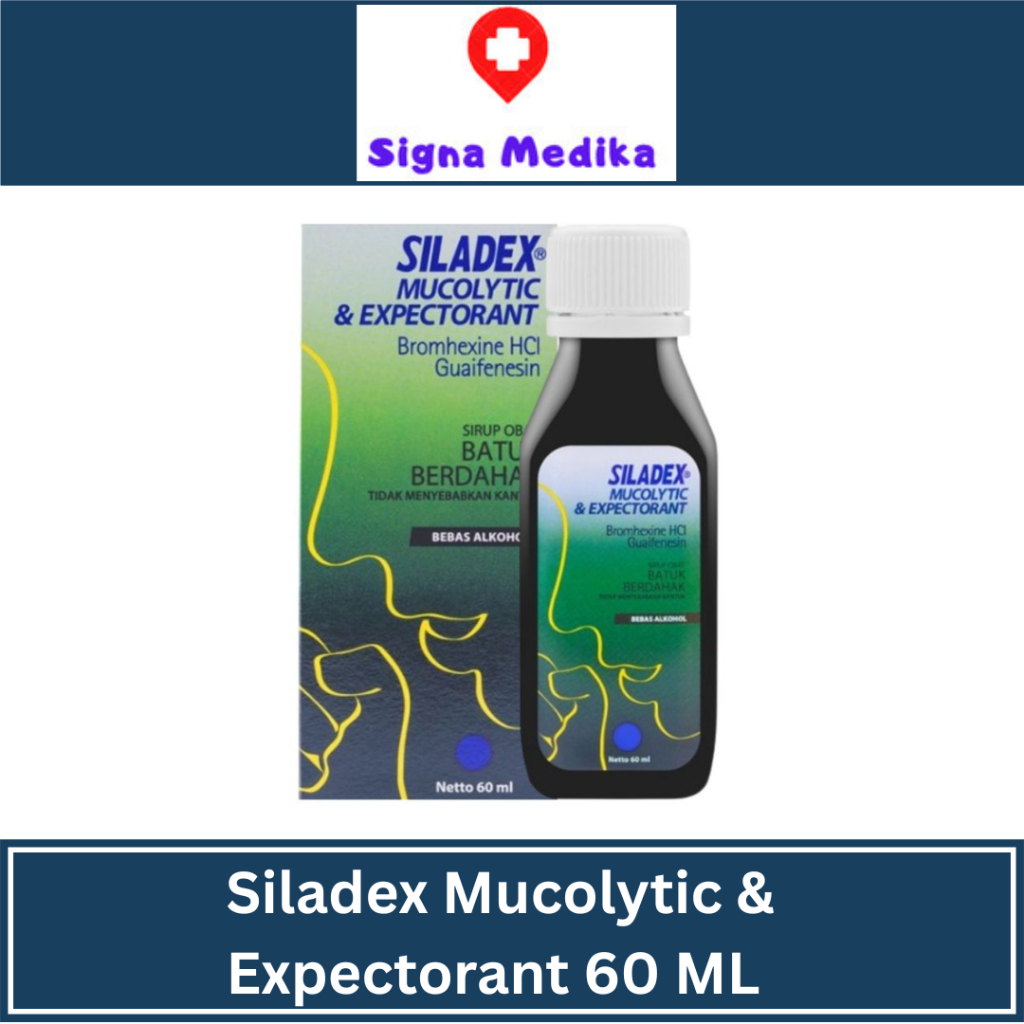 Jual Siladex Mucolytic & Expectorant Sirup 60ml - Batuk Berdahak ...