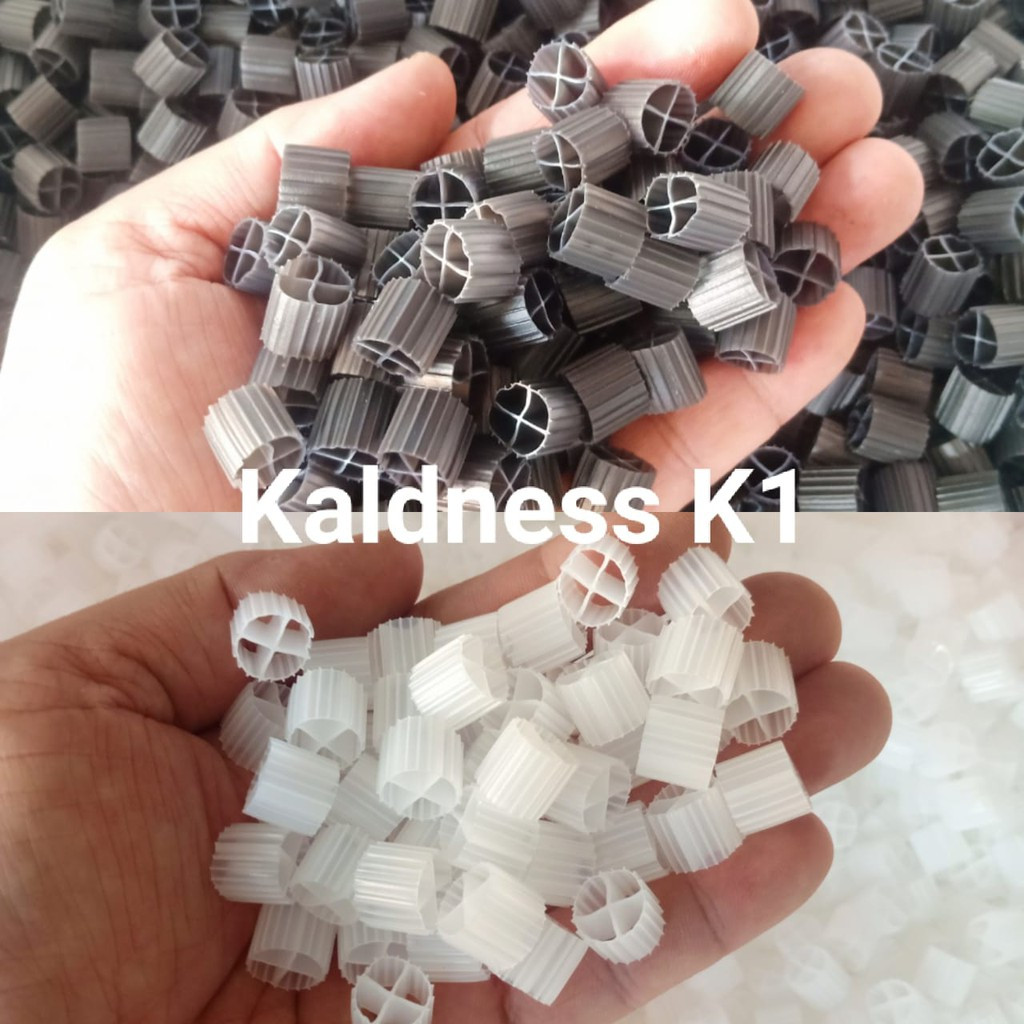 Jual Media Filter Micro KALDNESS Kaldnes K1 1 Liter 1L Aquarium ...