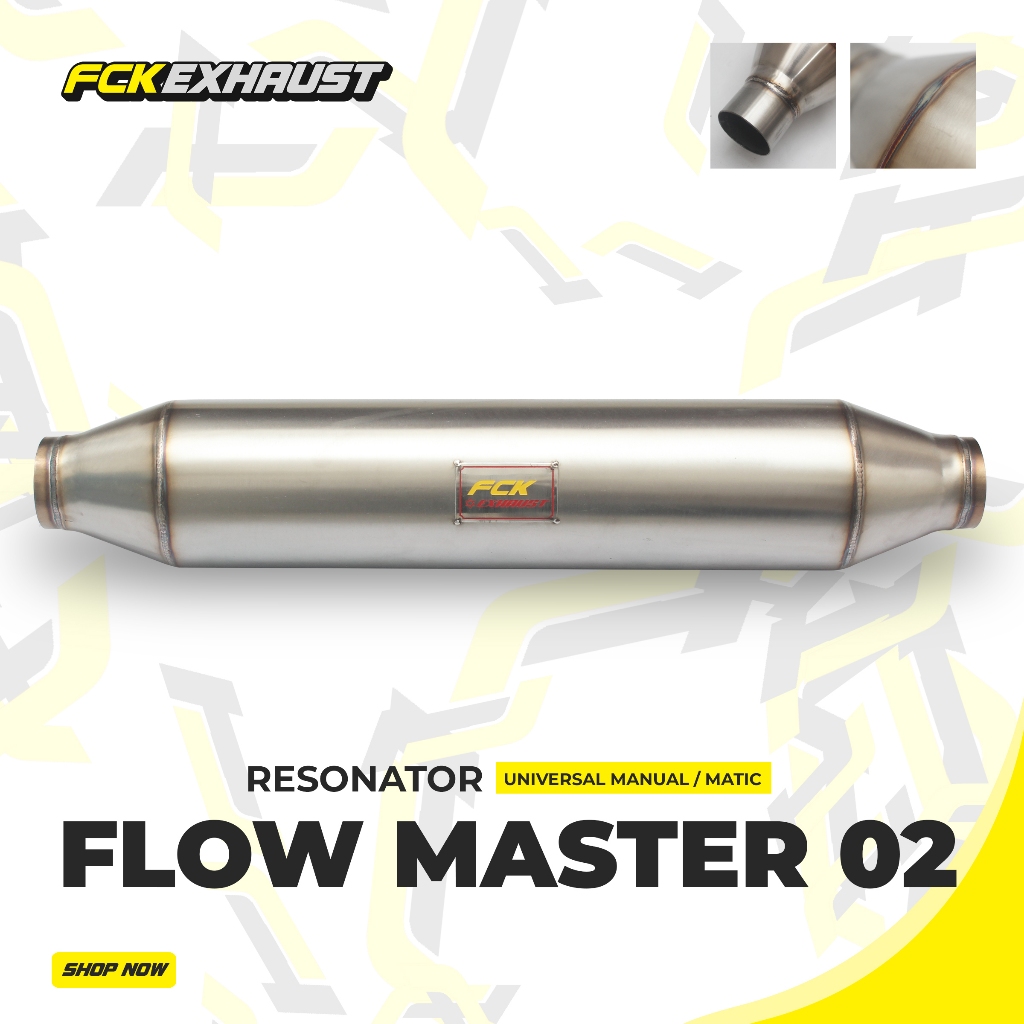 Jual Resonator Flow Master 02 FCK Exhaust | Knalpot Mobil | Shopee ...