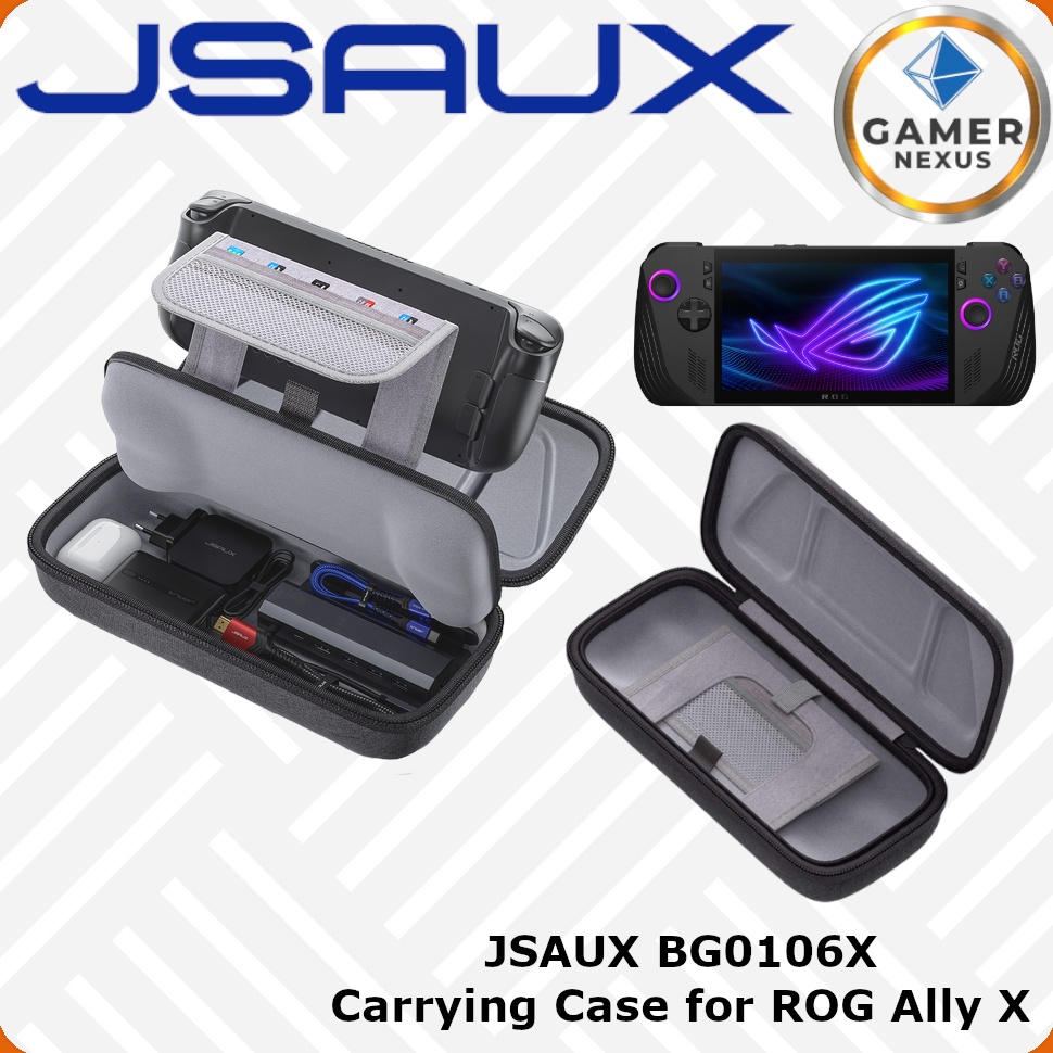 Jual KODE B77G JSAUX BG16X Asus ROG Ally X Carrying Case Upgraded Bag ...