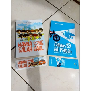 OBRAL BUKU MURAH ORIGINAL / NOVEL REMAJA / 1 PAKET 2 BUKU / DILAN & AL FATIH / WANNA ONE SALAH GAUL / ROMANCE / DEWASA / FIKSI /