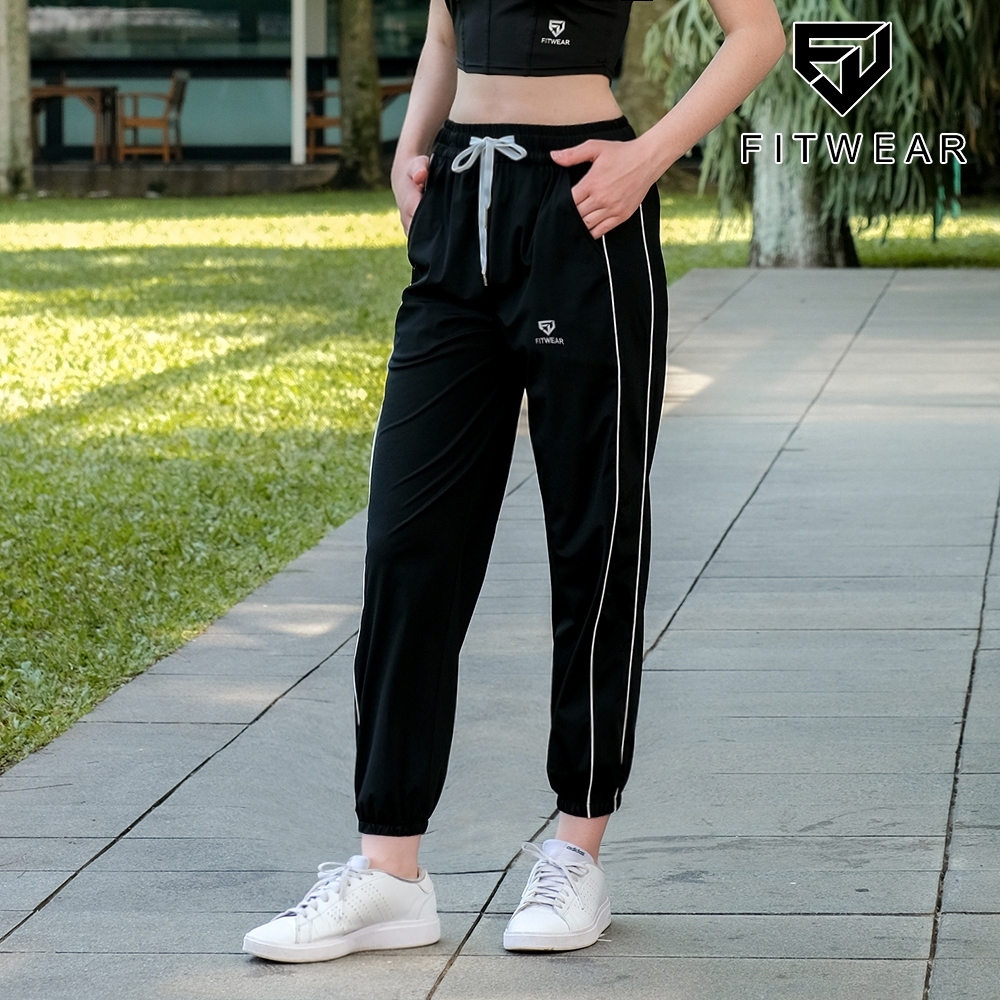Jual Fitwear Jogger Oversize Olahraga Wanita JOLENE 2 SIDE STRIPE - S ...