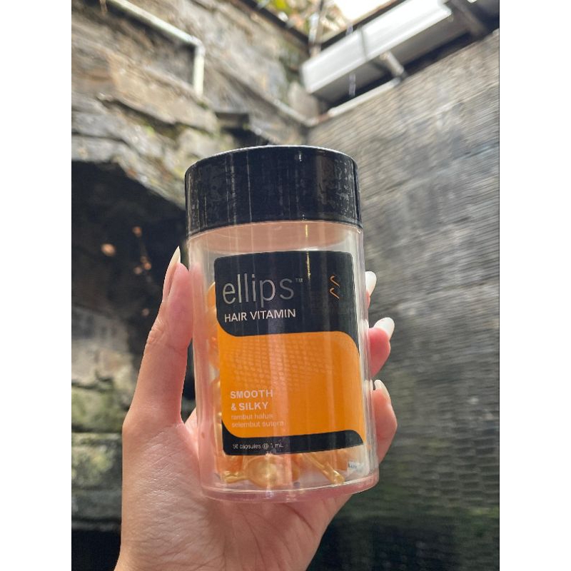 Jual ELLIPS Smooth & Silky Vitamin Rambut Kemasan Botol (Isi 50 butir ...