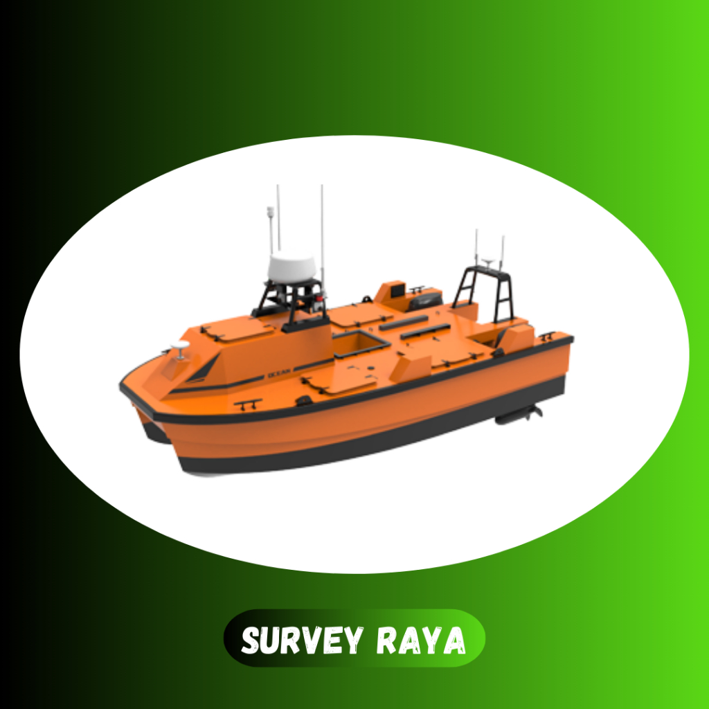 Jual OceanAlpha M40P USV Boat GNSS RTK II Hydrographic survey unmanned ...