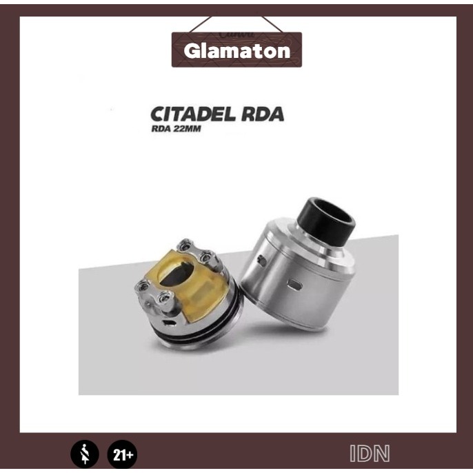 Jual CITADEL RDA CLONE ATOMIZER 24MM RDA CITADEL | Shopee Indonesia
