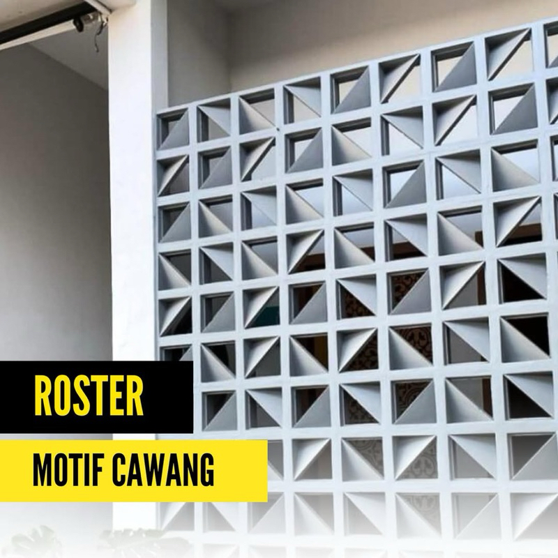Jual roster beton motif cawang | Shopee Indonesia