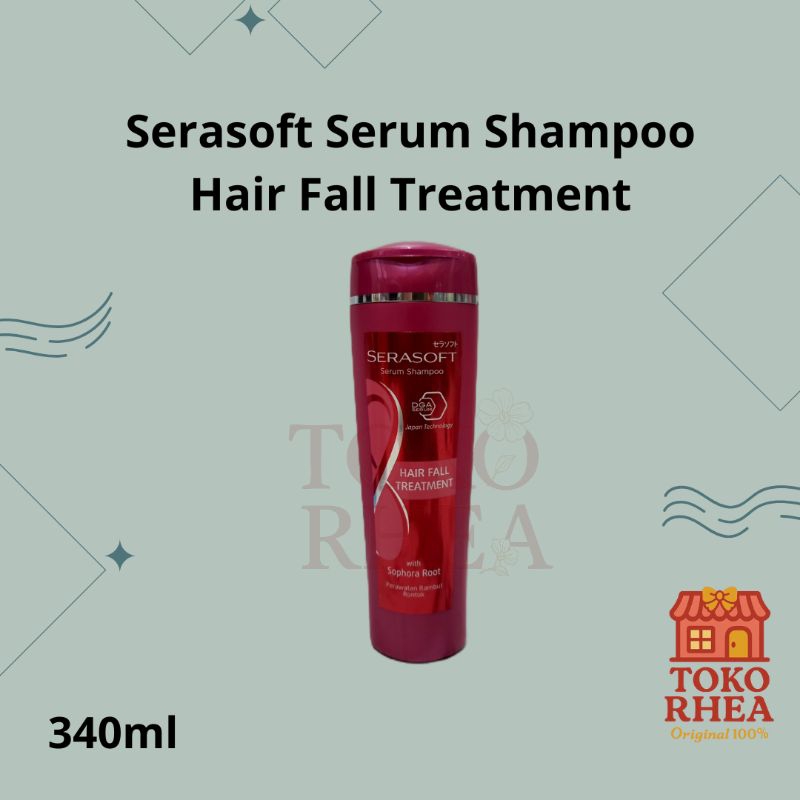 Jual NEW!! Serasoft Shampoo Hairfall Treatment 340ml | Shopee Indonesia