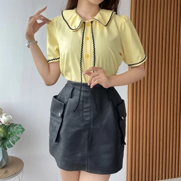 Rx Fashion Mega Blouse Atasan Wanita Tali Pita Renda Pn
