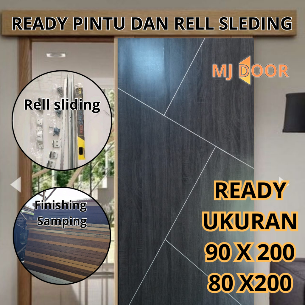 Jual SET PINTU RELL SLIDING GRENDEL, PINTU GESER, RELL SLIDING | Shopee ...