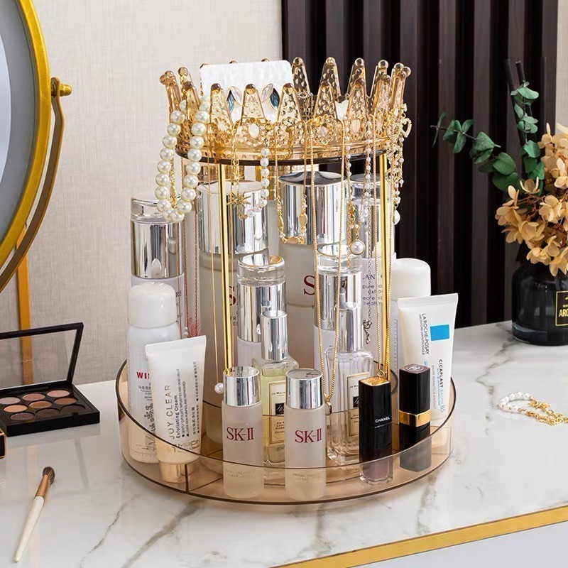 Jual Ready Stock Cosmetic Rack Storage / Rak Kosmetik Tingkat Mewah ...
