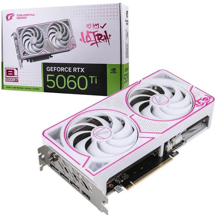 Jual COLORFUL IGAME GEFORCE RTX 5060 TI ULTRA WHITE DUO OC 8GB GDDR7 ...