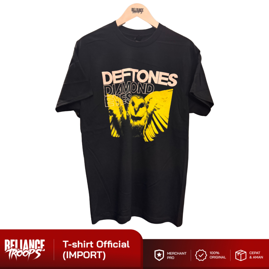 Jual T-shirt Official | Deftones - Diamond Eyes | Shopee Indonesia