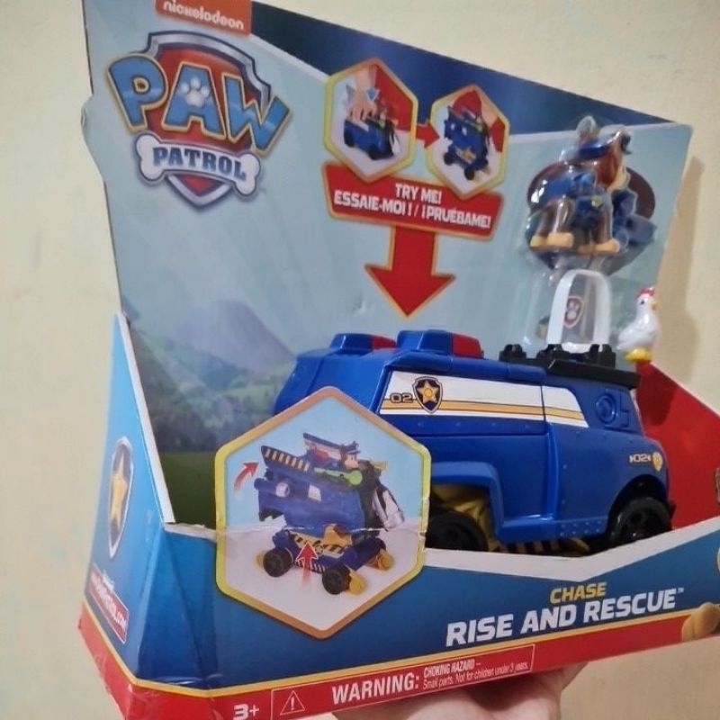 Jual paw patrol rescue chase rise and rescue | Shopee Indonesia