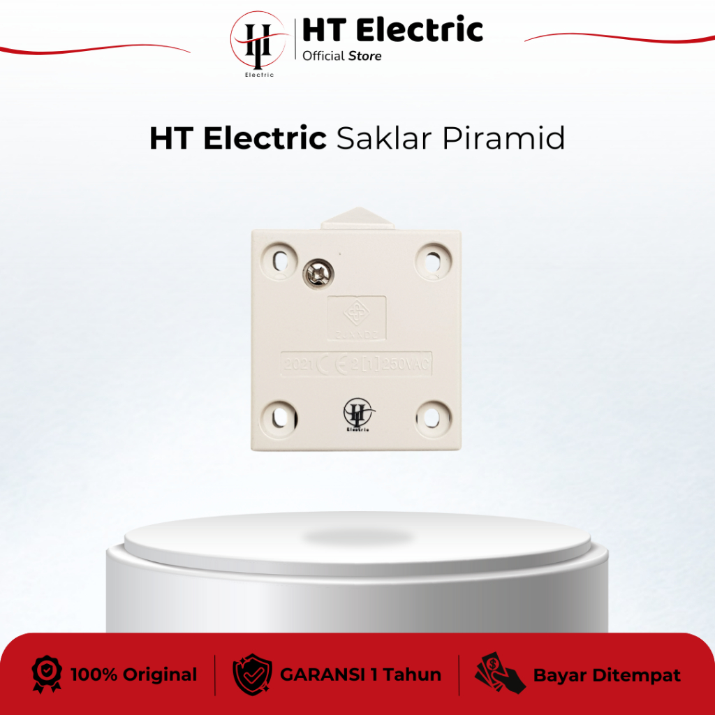 Jual New Saklar Piramid HT Electric Sakelar Lampu Pintu Lemari Geser ...