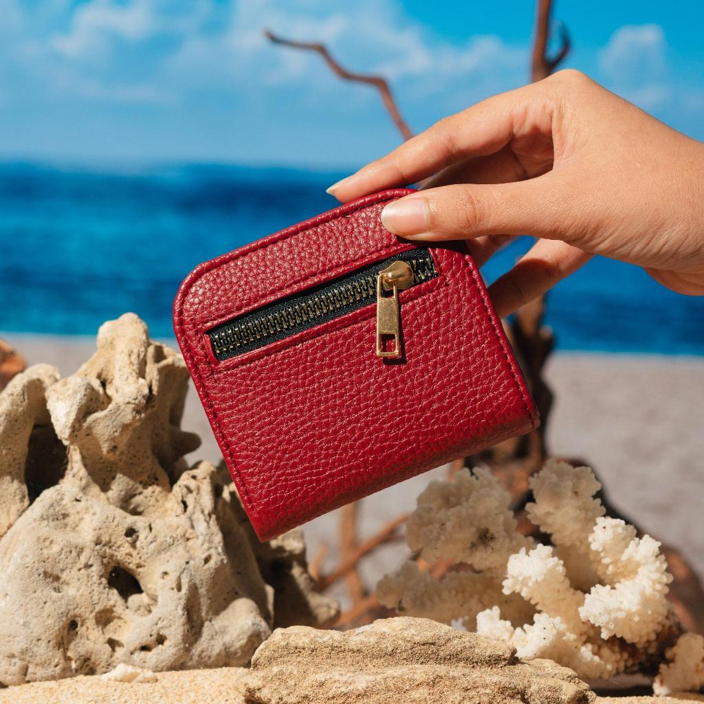 Jual [Deliwafa] Elice Wallet Wanita Kartu Dompet Kulit