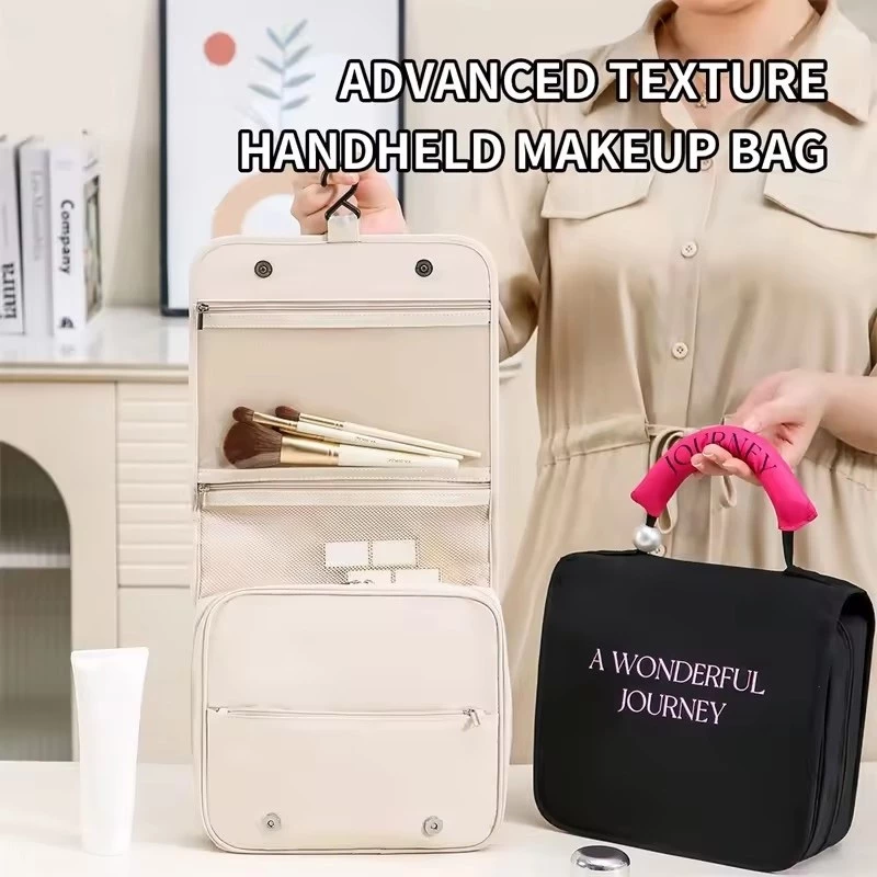 Handheld Makeup Bag - Purple