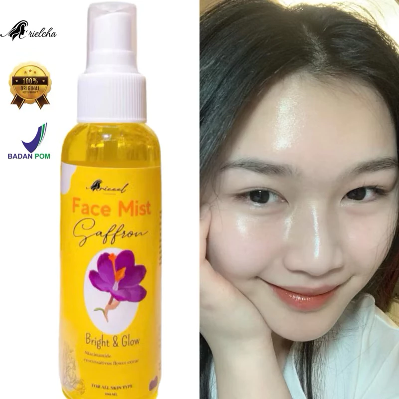 BPOM✅ FACEMIST GLOWING SAFFRON / SETTING SPRAY 100ml | AutoStock