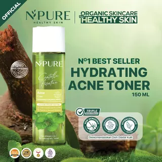 NPURE Cica Acne Toner 150 ml / Acne Toner / Toner Kulit Jerawat Berminyak / Mencerahkan / Beruntusan / Hydrating Wajah