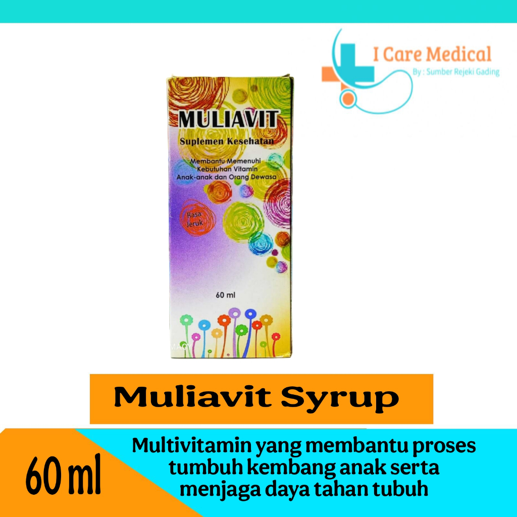 Jual Muliavit Sirup 60ML - Membantu Pertumbuhan Anak dan Menjaga Daya ...