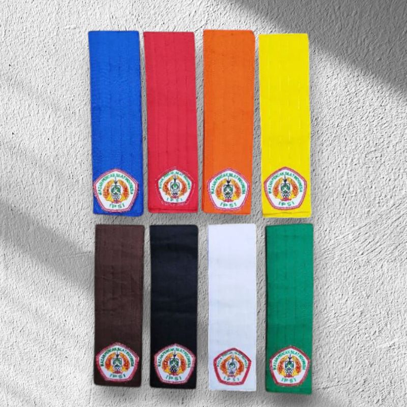 Jual Sabuk pencak silat ipsi kumplit warna | Shopee Indonesia