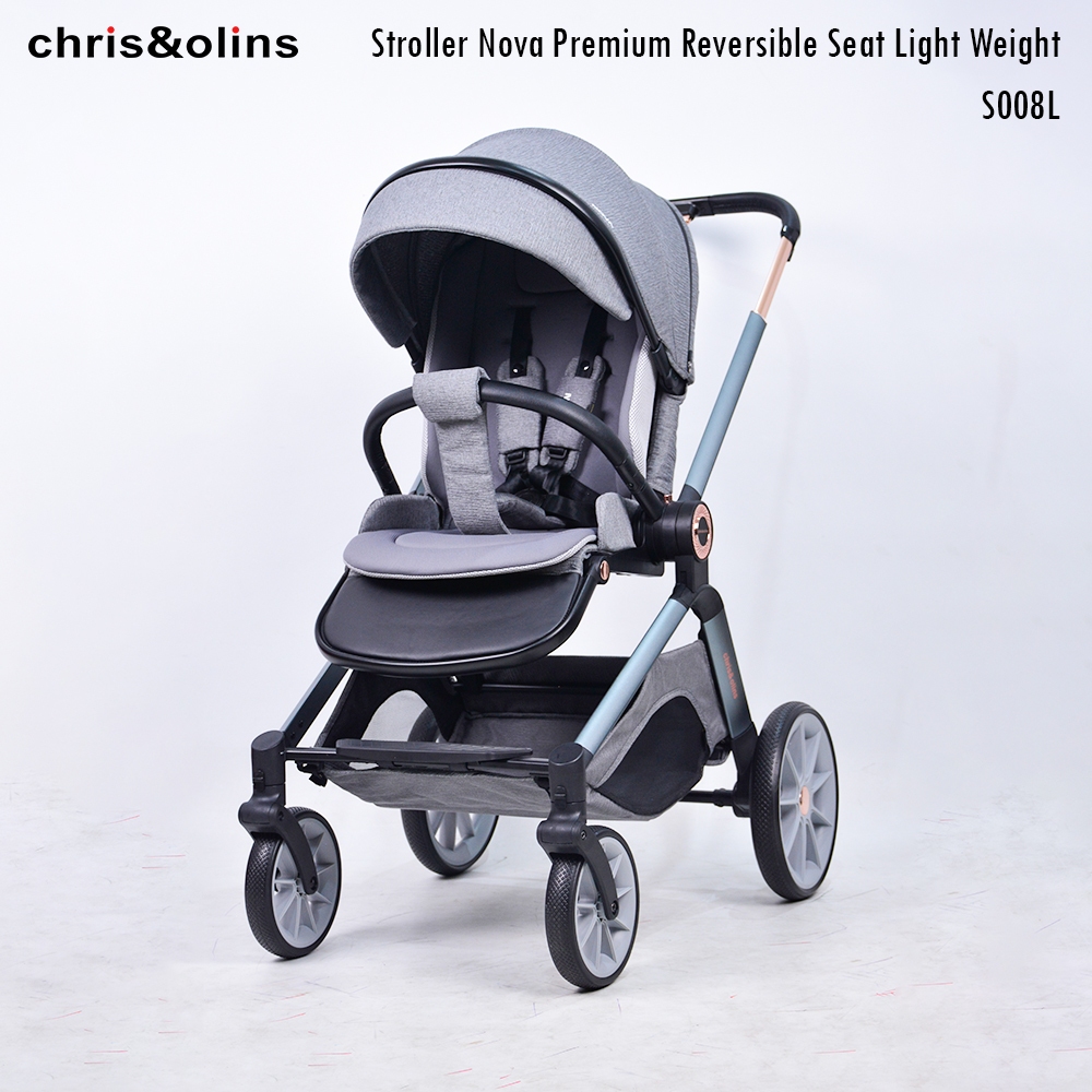 Jual Garansi Tahun ChrisOlins S008L Baby Stroller Nova Premium