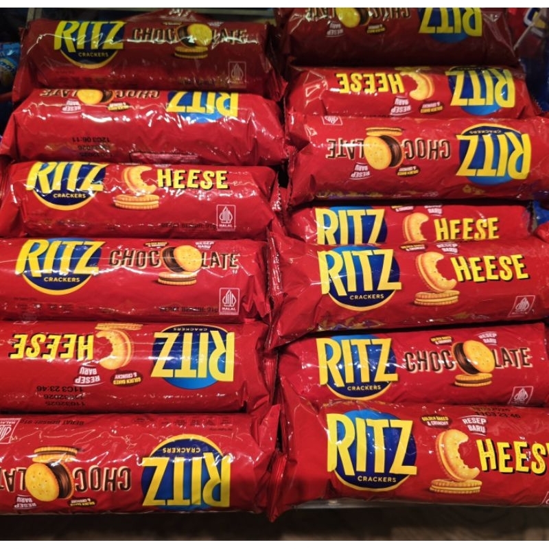 Jual Ritz Sandwich Biskuit Keju Cheese / Cokelat Chocolate 91 Gram ...