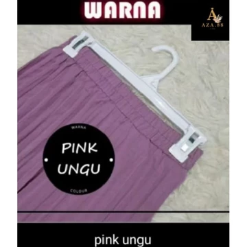 Rok Plisket Wanita Panjang Rok A Line Bahan Lembut Flowing All Size Tidak Menerawang
