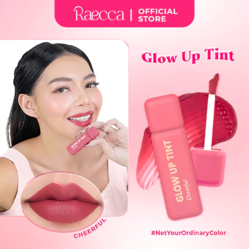 Raecca Glow Up Tint Rekomendasi Liptint Waterproof Untuk Sekolah Dan Daily Use