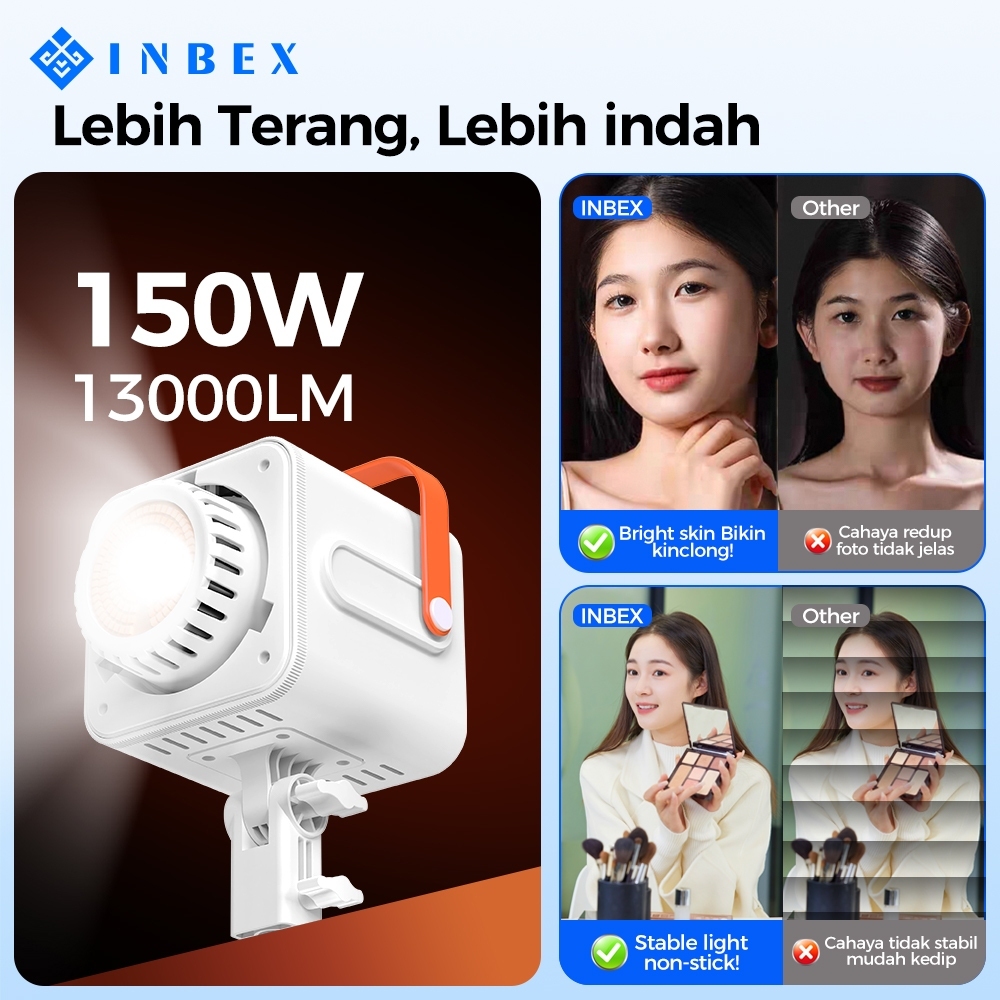 Jual INBEX IL150Pro Lighting Studio Kit Lampu Konten & Live Streaming ...