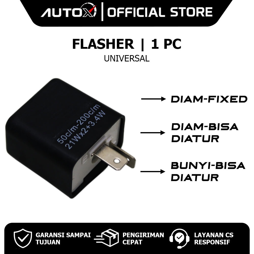 Jual Flasher Sein Setelan Bunyi & Diam Motor Vario 125 150 & Beat Pop ...