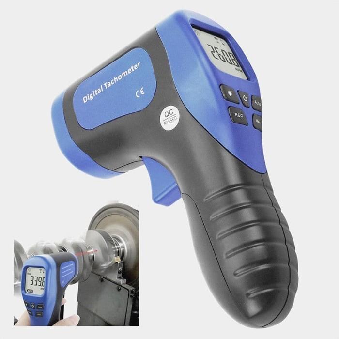Jual Digital Non Contact Laser Photo Gun RPM Speed Tester Tacho Meter ...