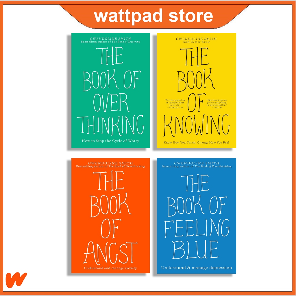 Jual The Book of Overthinking | The Book of Knowing | Book of Angst ...