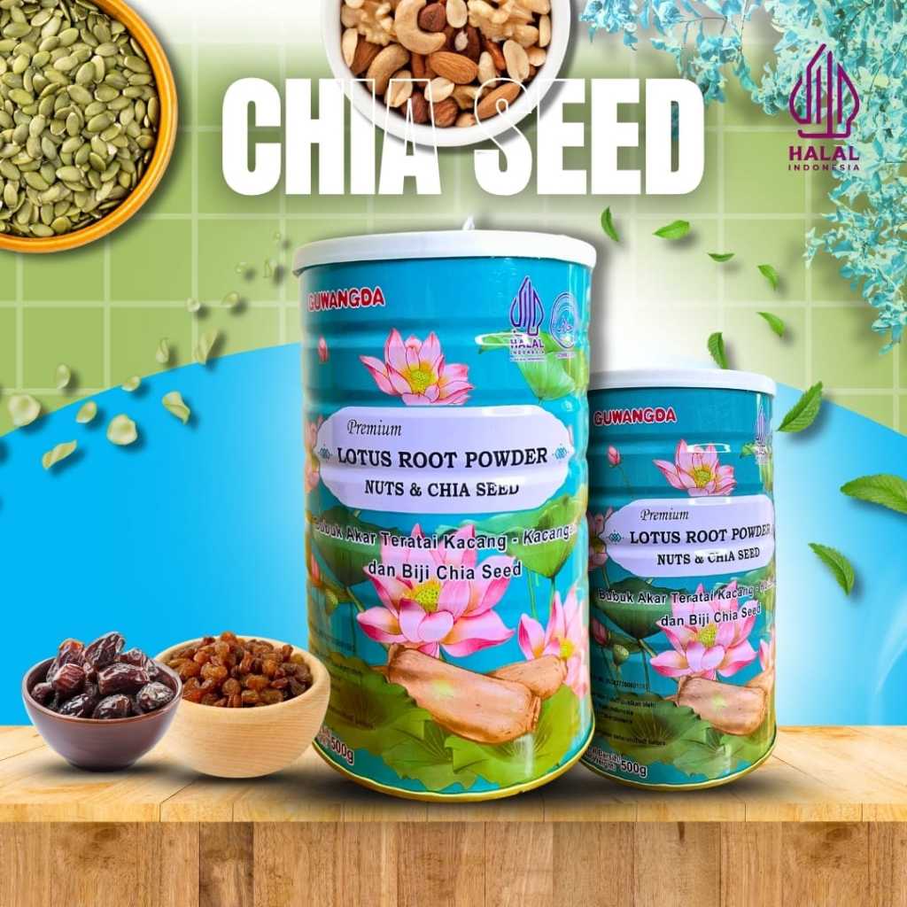 Jual OUFEN LOTUS ROOT POWDER-BUBUR AKAR TERATAI CHIA SEED/ALMOND-BPOM ...