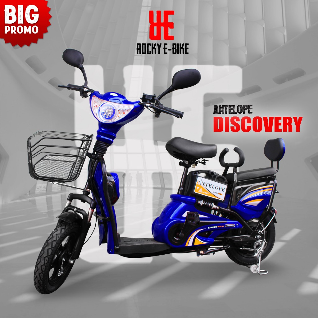 Jual Sepeda Listrik Antelope Type Cheetah 1000WATT 20AH Promo