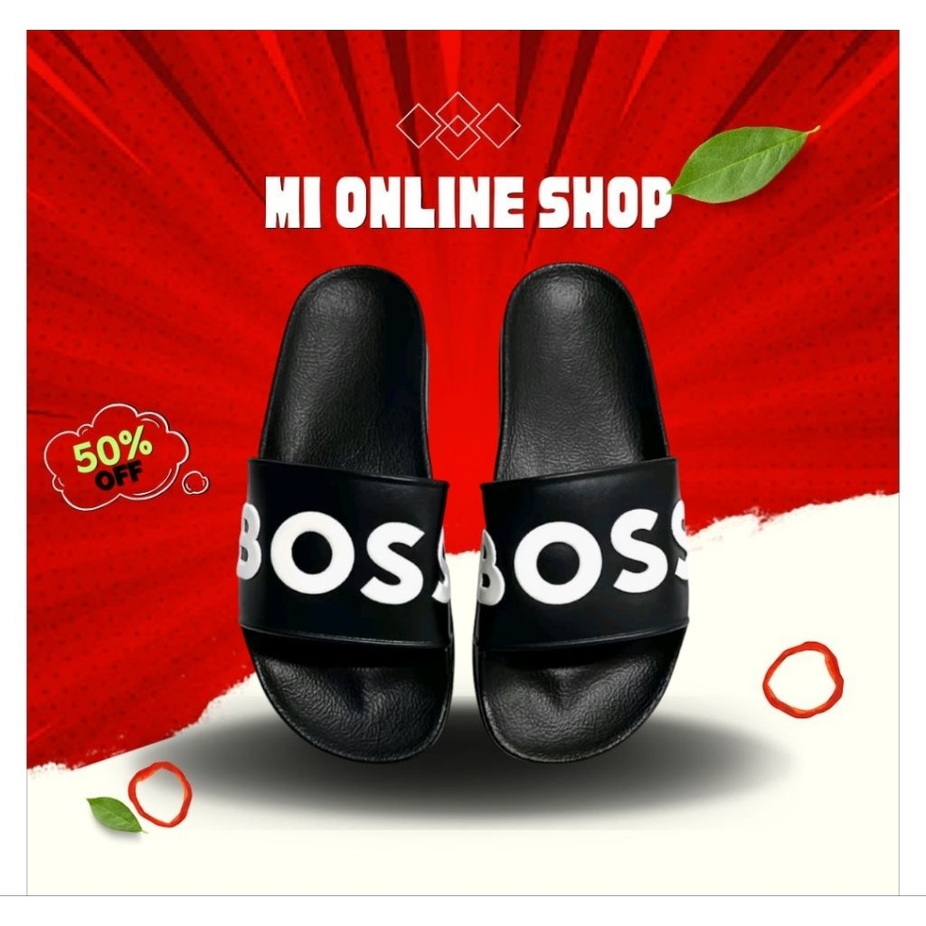 Jual Sandal selop pria wanita terbaru sandal slip on sandal slide on 9 ...