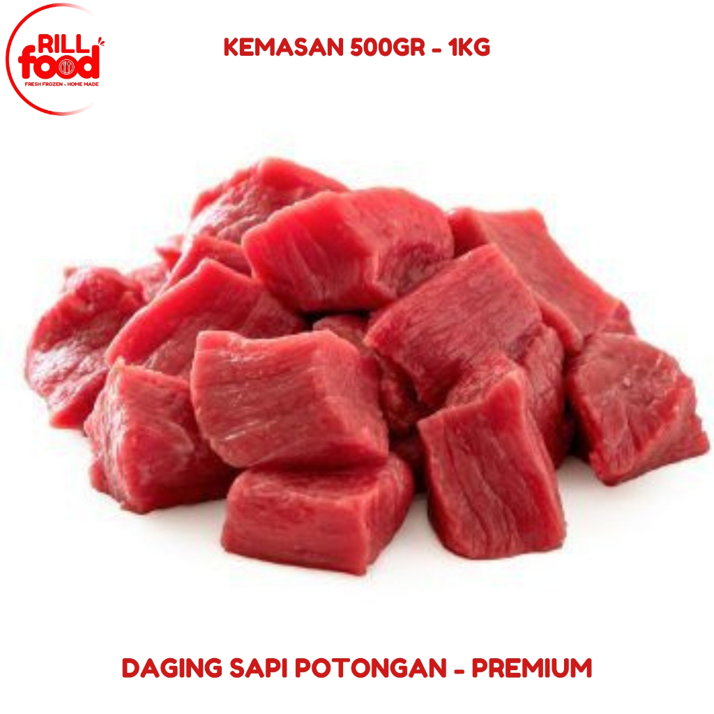 Jual Daging Sapi Potongan Kualitas Premium / Sapi Potongan Rendang ...