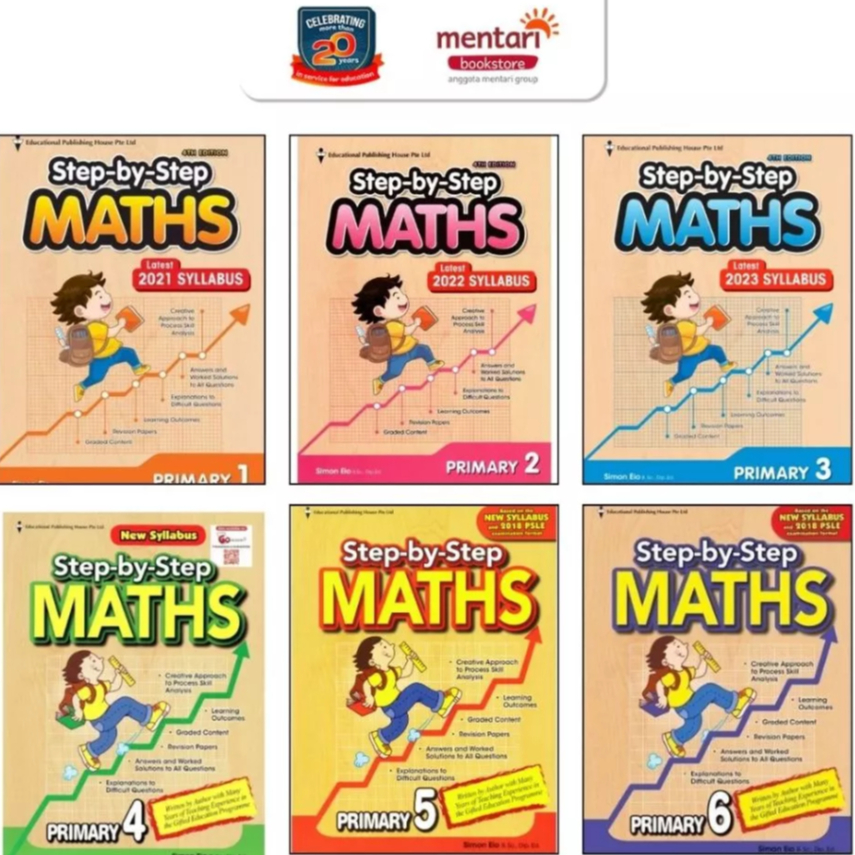 Jual Step by Step Maths // Buku Latihan Matematika SD | Shopee Indonesia