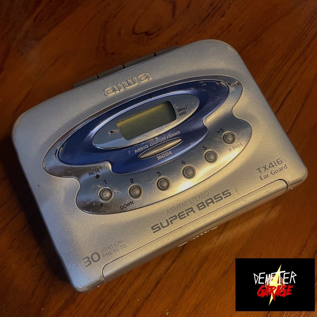 Walkman AIWA HS-G15 METAL - Baladeur Cassette Vintage - Expédition Mondiale
