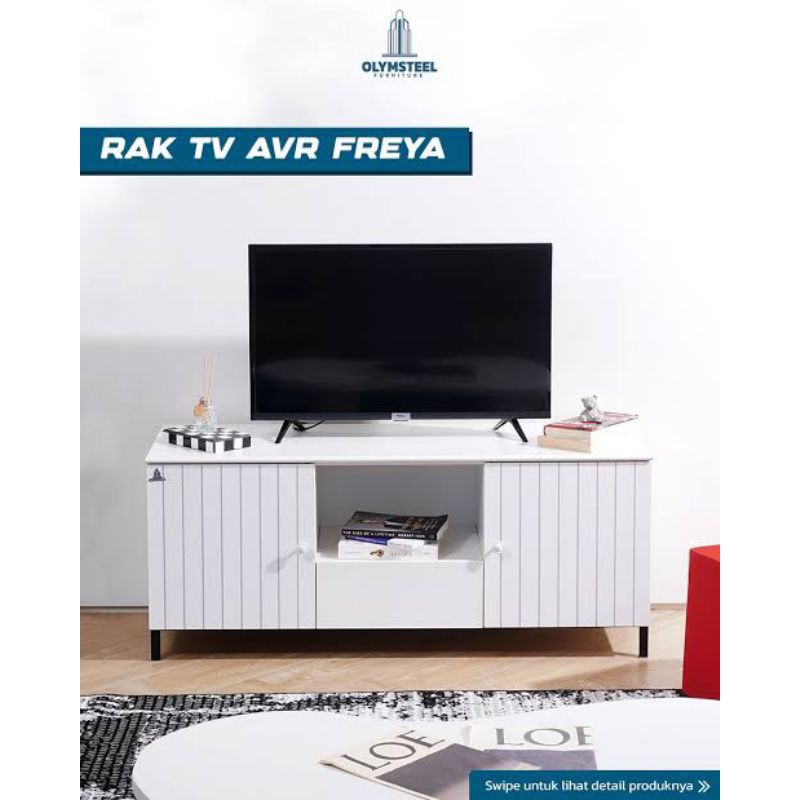 Jual RAK TV BESI OLYMSTEEL / OLYMSTEEL AVR RAK TV BESI | Shopee Indonesia
