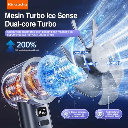 Kipas Angin Mini Portable KING LUCKY