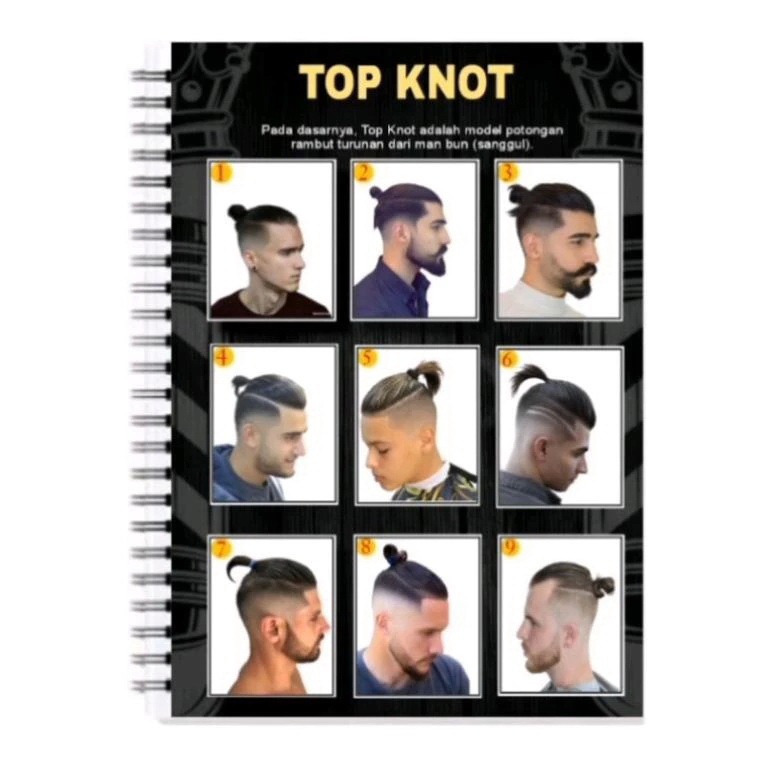 Jual Catalog Buku Majalah Contoh Model Gaya Rambut / Foto Katalog ...