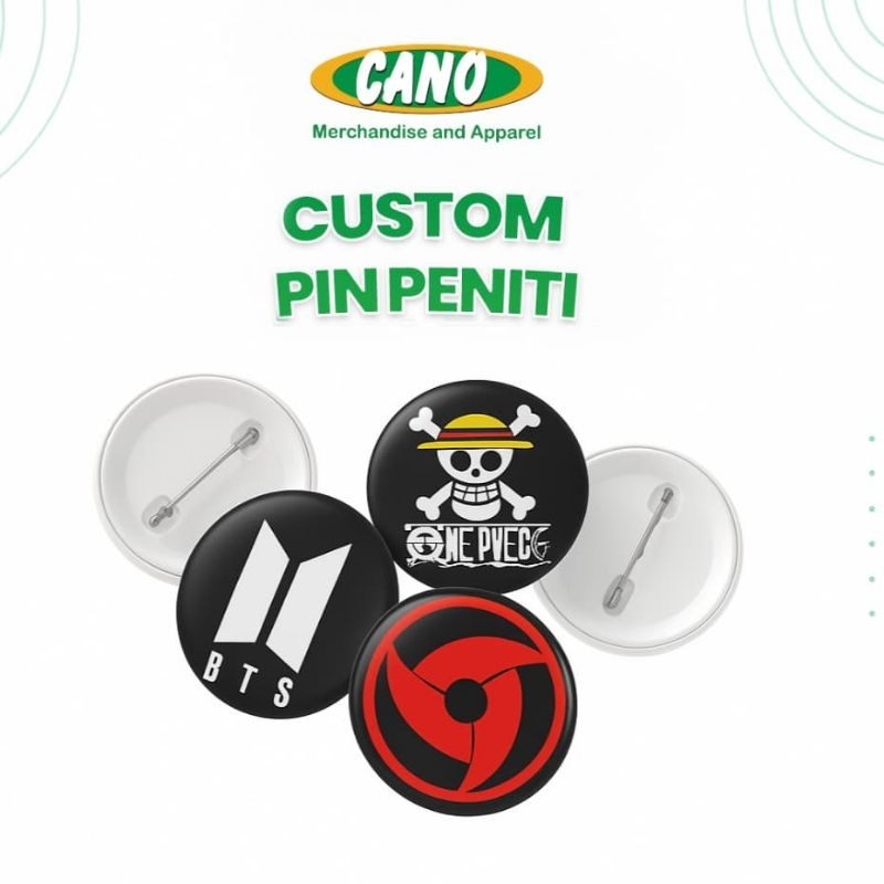 Jual Custom Pin Peniti/ Pin Peniti Doff/Glossy Custom | Shopee Indonesia