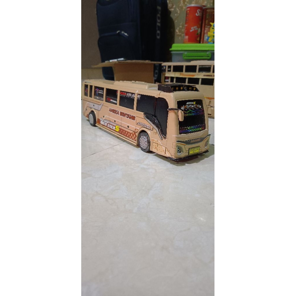 Jual Miniatur bus rkc modif 