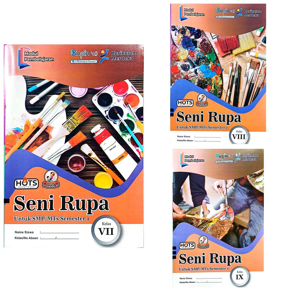 Jual LKS SMP MTS SENI RUPA KELAS 7 8 9 SEMESTER 1 KURIKULUM MERDEKA ...