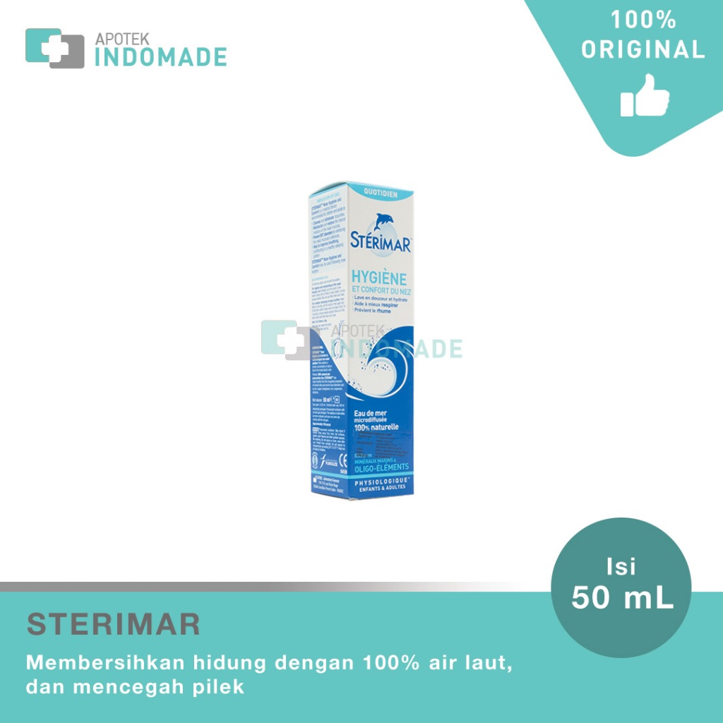 Jual Sterimar Dewasa Nose & Hygiene Comfort 50 ml - Semprot Hidung ...