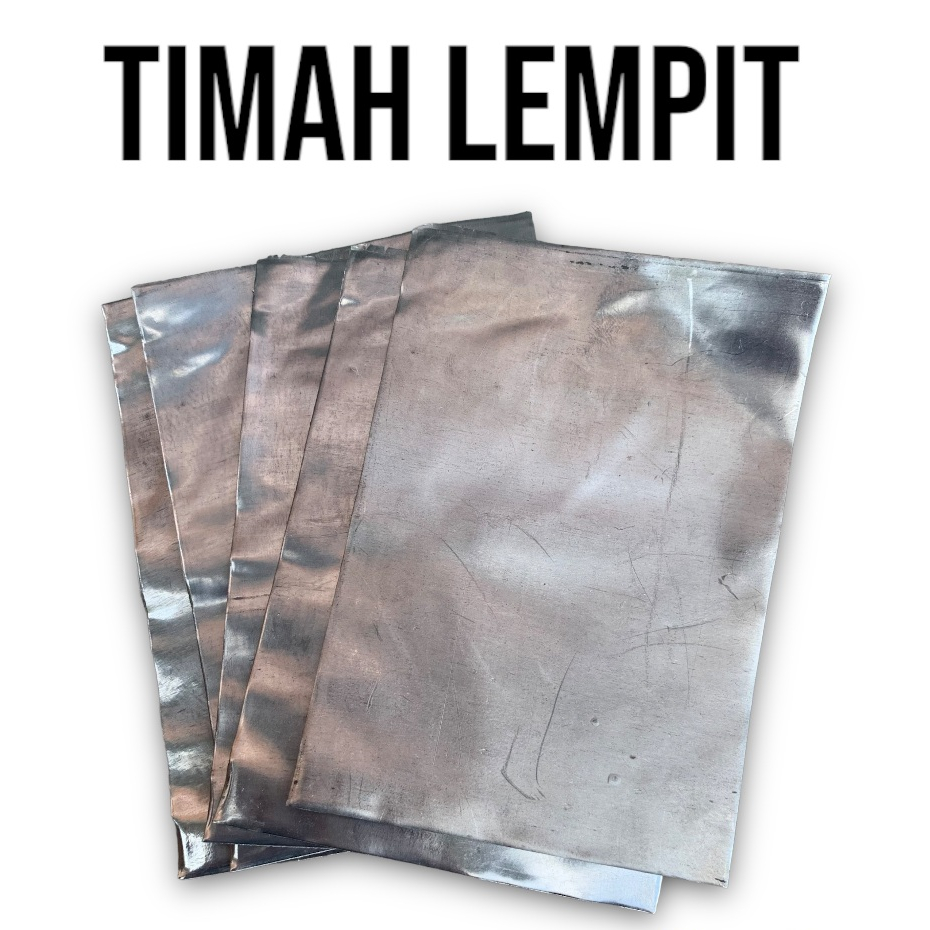 Jual Isi 1 Pcs Timah Lempeng atau Lempit Alat Pancing | Shopee Indonesia
